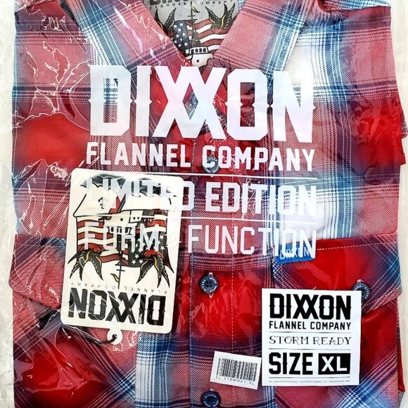 DIXXON Flannel STORM READY Limited Edition Flannel Shirt - Men's XL - Picture 11 of 13